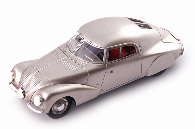 BMW 326 Streamliner Wendler Coupe 1936 silber metallik 1:43