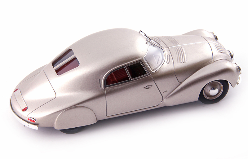 BMW 326 Streamliner Wendler Coupe 1936 silber metallik 1:43
