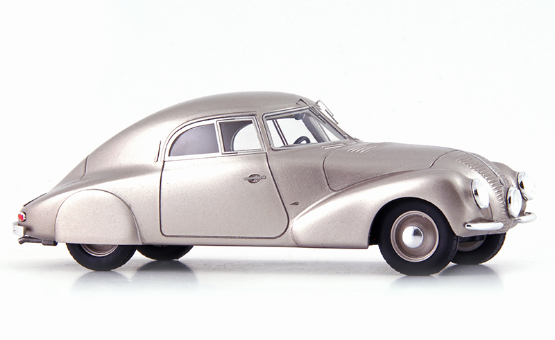BMW 326 Streamliner Wendler Coupe 1936 silber metallik 1:43