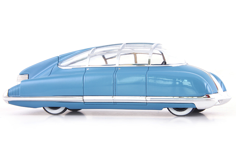 GM Corsair Streamliner 1948 hell blau 1:43