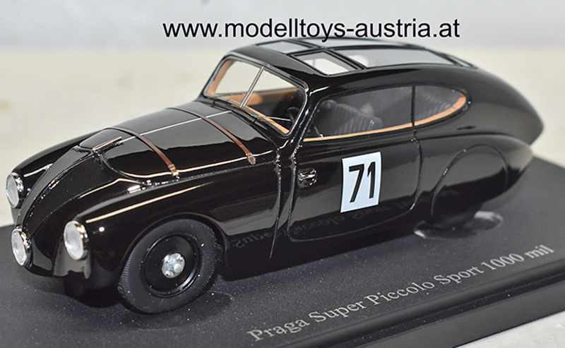 Praga Super Piccolo Sport 1934 schwarz 1:43