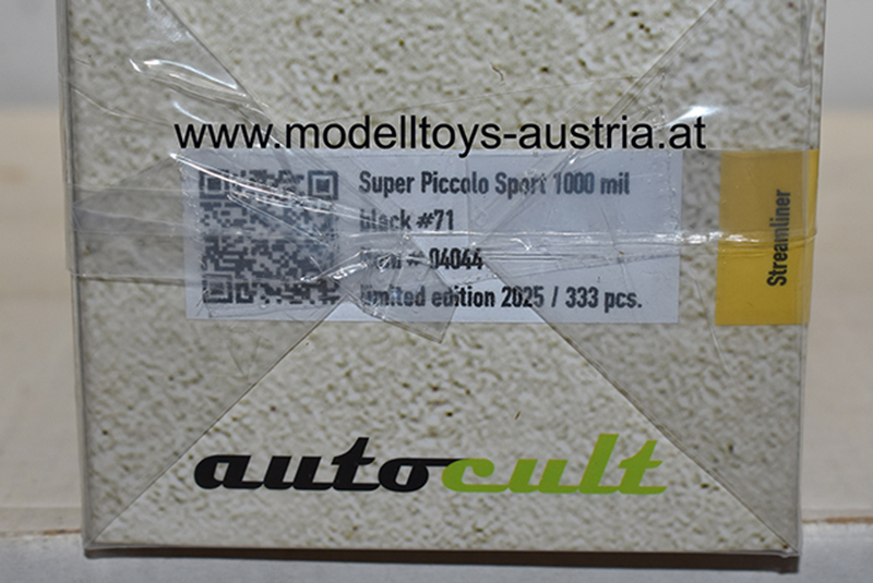 Praga Super Piccolo Sport 1934 schwarz 1:43