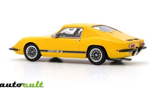 Manic GT Coupe 1969 gelb 1:43