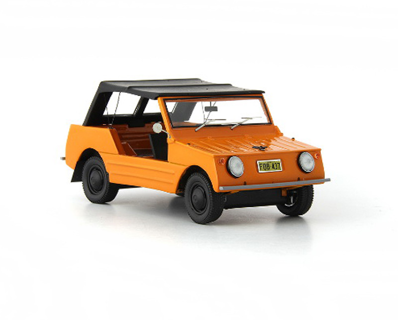VW Country Buggy Micro Car Bubble Car 1967 orange 1:43