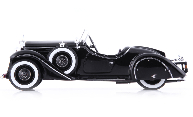 Mercedes Benz 290 Roadster Cabrio Amilcar 1933 schwarz 1:43