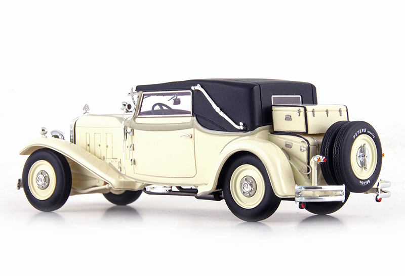 Maybach DS 8 Convertible ZEPPELIN 1930 ivory 1:43