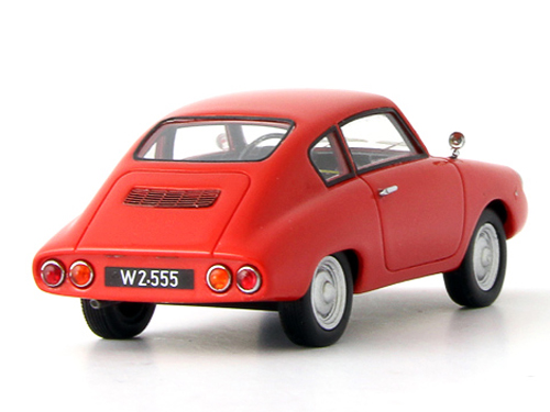 Jamos GT Coupe 1962 rot 1:43 Steyr Puch 500 Österreich