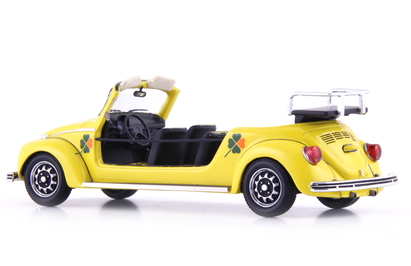 VW Käfer Cabrio MAXIKÄFER Stretchlimousine 1973 gelb 1:43