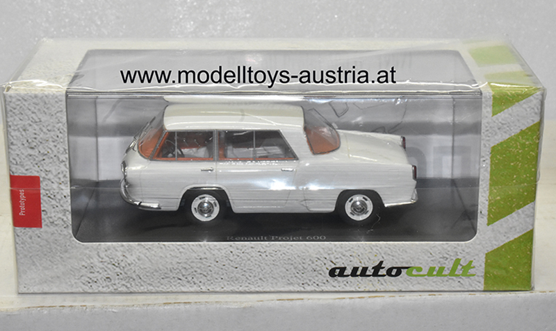 Renault Projet 600 1957 weiss 1:43