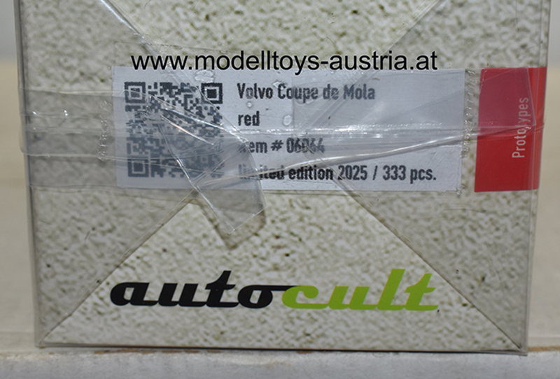 Volvo Coupe De Mola 1961 rot 1:43