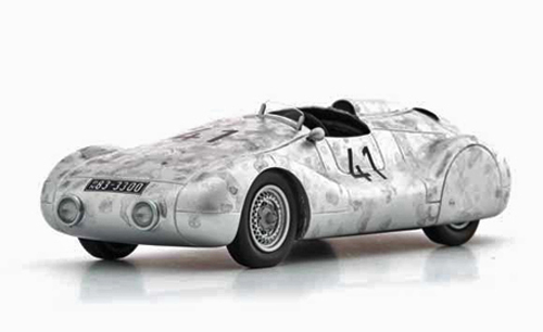 Petermax Müller Weltrekord Auto 1949 silber 1:43