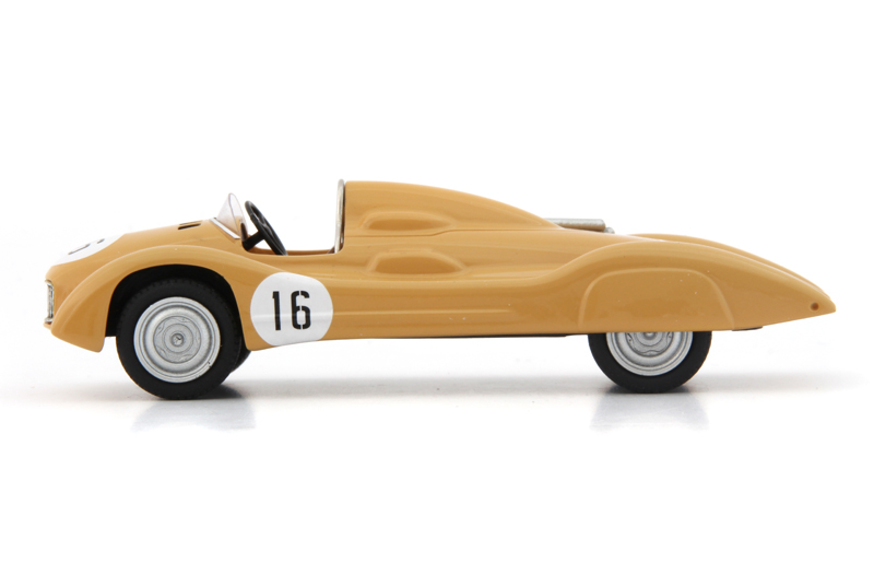 Moskvich G2 1959 braunbeige 1:43