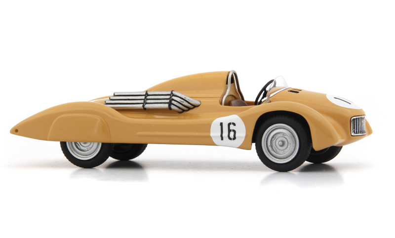 Moskvich G2 1959 braunbeige 1:43