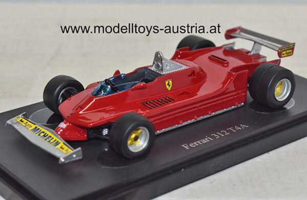 Ferrari 312 T4A 1979 Jody SCHECKTER / Gilles VILLENEUVE 1:43