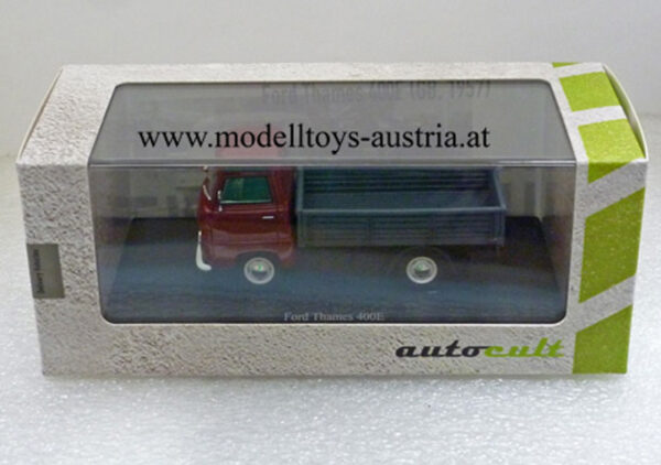 Ford Thames 400E Pritsche 1957 rot 1:43