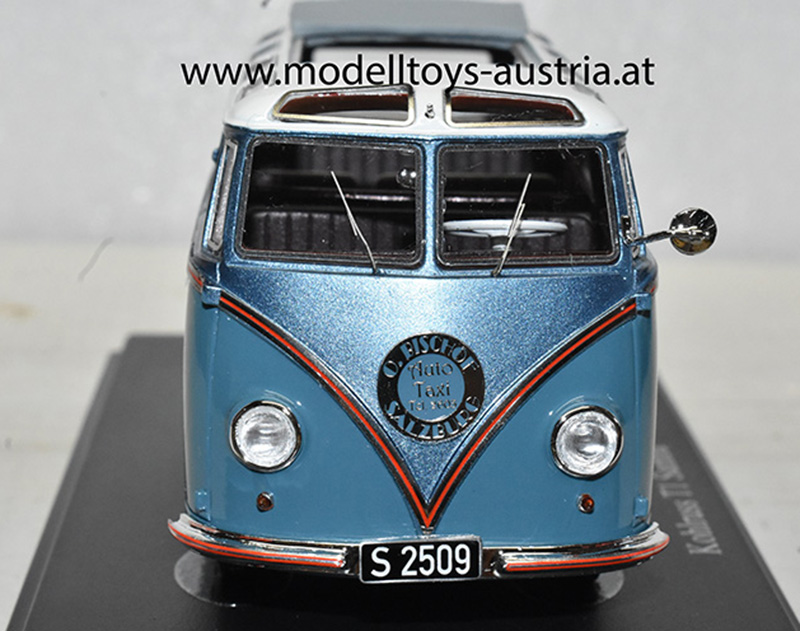 VW T1 KOHLRUSS Samba Der kleine Mozart 1955 weiss / blau 1:43