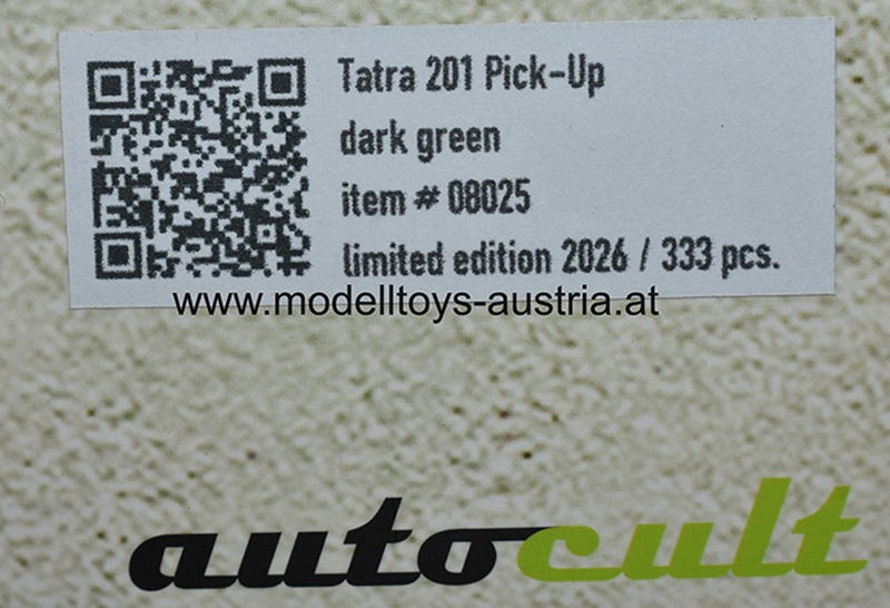 Tatra 201 Pick-up 1950 olive 1:43