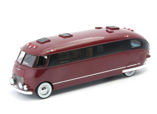 Johnson Wax House Car 1939 rot 1:43 Wohnmobil