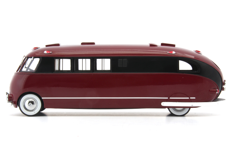 Johnson Wax House Car 1939 rot 1:43 Wohnmobil