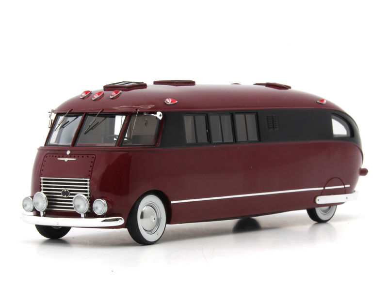 Johnson Wax House Car 1939 rot 1:43 Wohnmobil