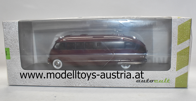 Johnson Wax House Car 1939 rot 1:43 Wohnmobil