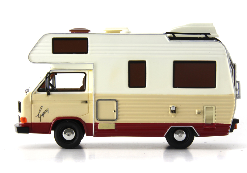 VW T3 Bus Karmann GIPSY Wohnmobil Camper Caravan 1982 1:43