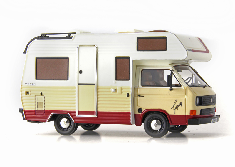 VW T3 Bus Karmann GIPSY Wohnmobil Camper Caravan 1982 1:43