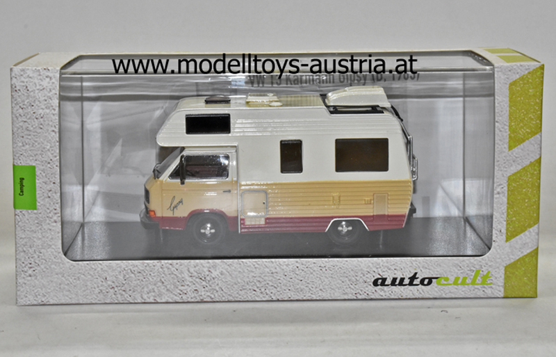 VW T3 Bus Karmann GIPSY Wohnmobil Camper Caravan 1982 1:43