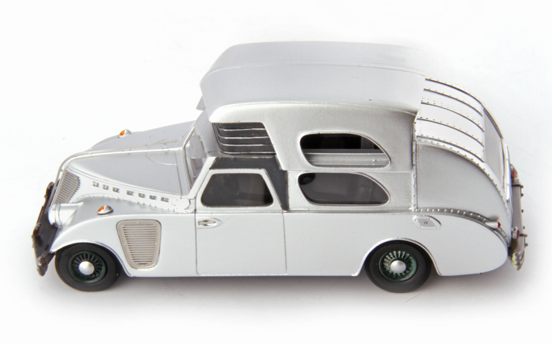 Thompson House Car 1934 silber metallik 1:43