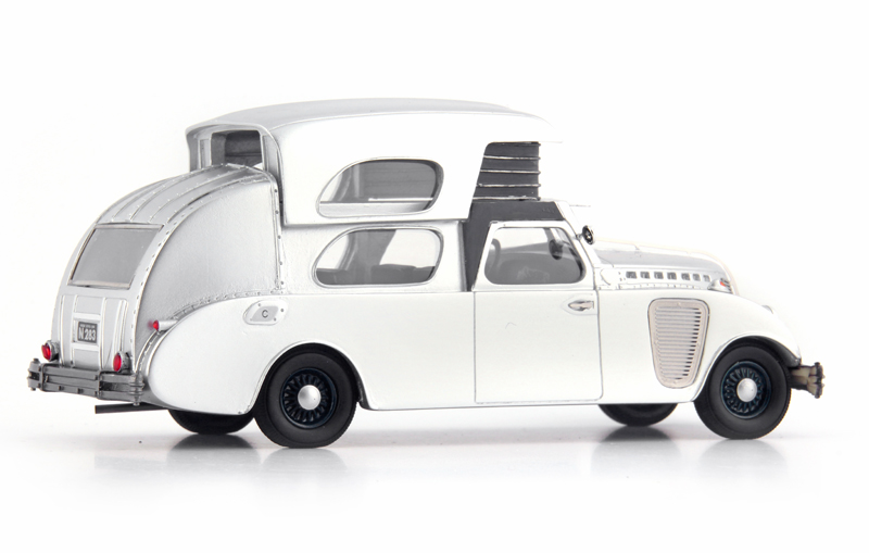 Thompson House Car 1934 silber metallik 1:43