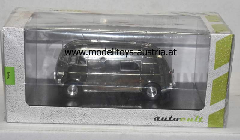 Hunt Hollywood House Car 1940 silber metallik 1:43 Wohnmobil