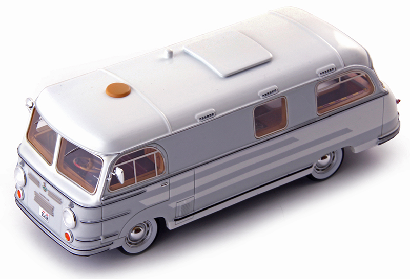 Porsche Tempo Mikafa Sport Camper 1955 grau / weiss 1:43