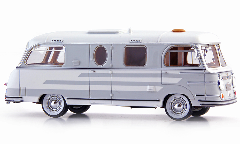 Porsche Tempo Mikafa Sport Camper 1955 grau / weiss 1:43