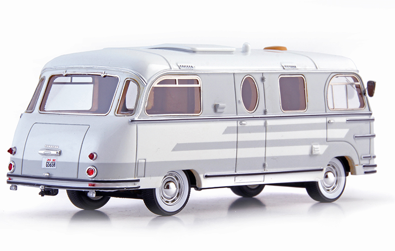 Porsche Tempo Mikafa Sport Camper 1955 grau / weiss 1:43