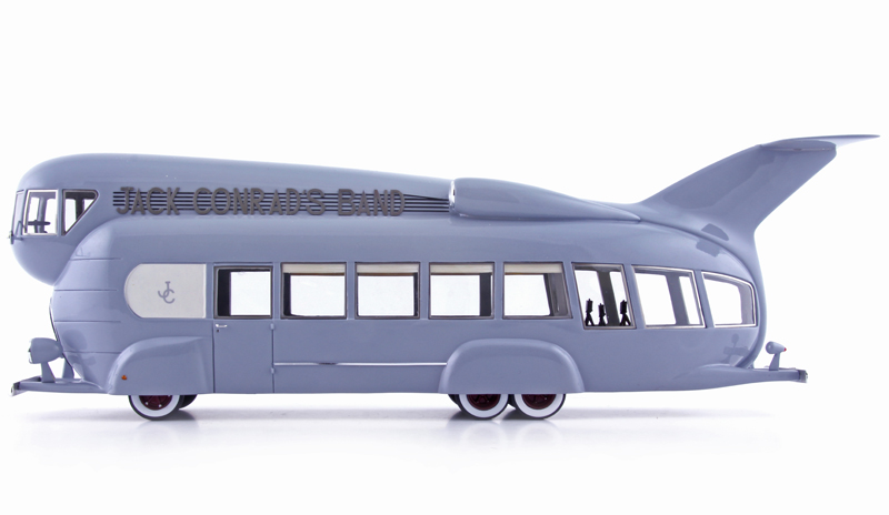 Paramount Jack Conrad Band Bus 1935 grey 1:43