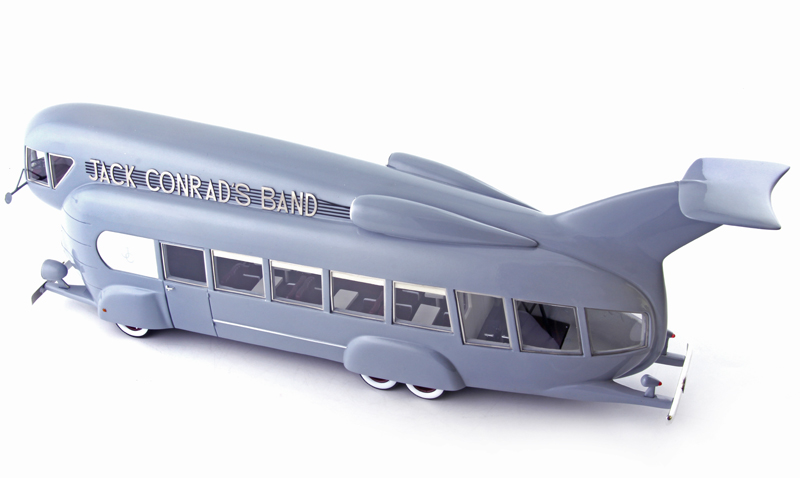 Paramount Jack Conrad Band Bus 1935 grey 1:43