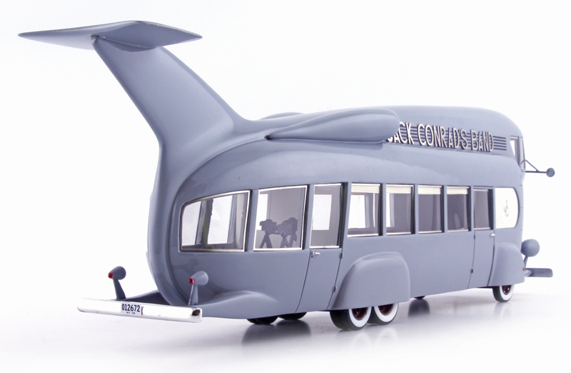 Paramount Jack Conrad Band Bus 1935 grey 1:43