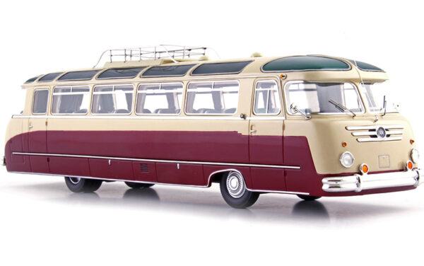 Kraus Maffei KML 110 Autobus 1959 rot / ivory 1:43