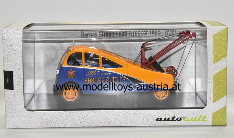 Barnes Streamlined Abschleppwagen Wrecker 1938 1:43