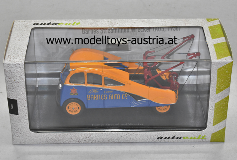 Barnes Streamlined Abschleppwagen Wrecker 1938 1:43