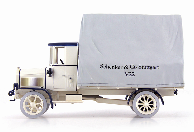 Daimler Marienfelde DR 4-5 dz LKW 1917 SCHENKER mit Plane 1:43