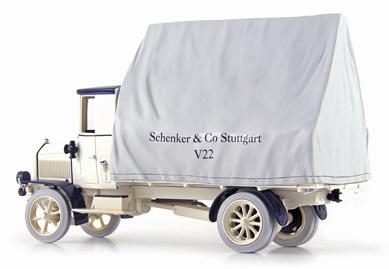 Daimler Marienfelde DR 4-5 dz LKW 1917 SCHENKER mit Plane 1:43