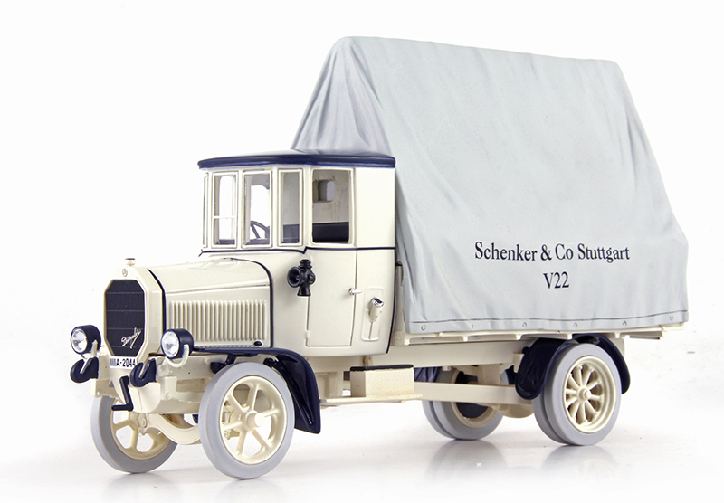 Daimler Marienfelde DR 4-5 dz LKW 1917 SCHENKER mit Plane 1:43
