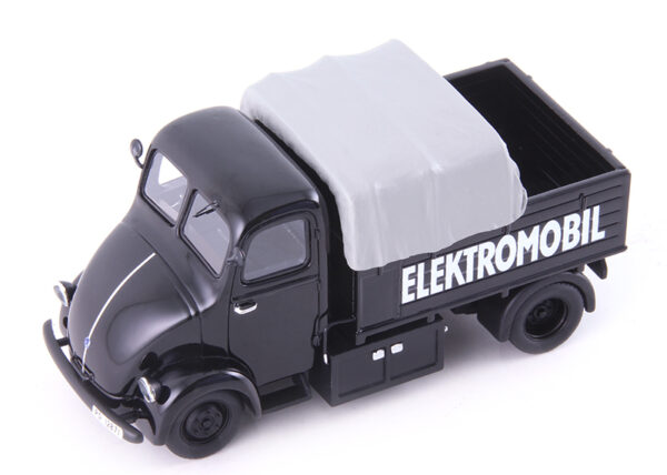 Skoda Elektromobil 1944 schwarz 1:43 Elektro Mobilität