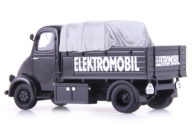 Skoda Elektromobil 1944 schwarz 1:43 Elektro Mobilität