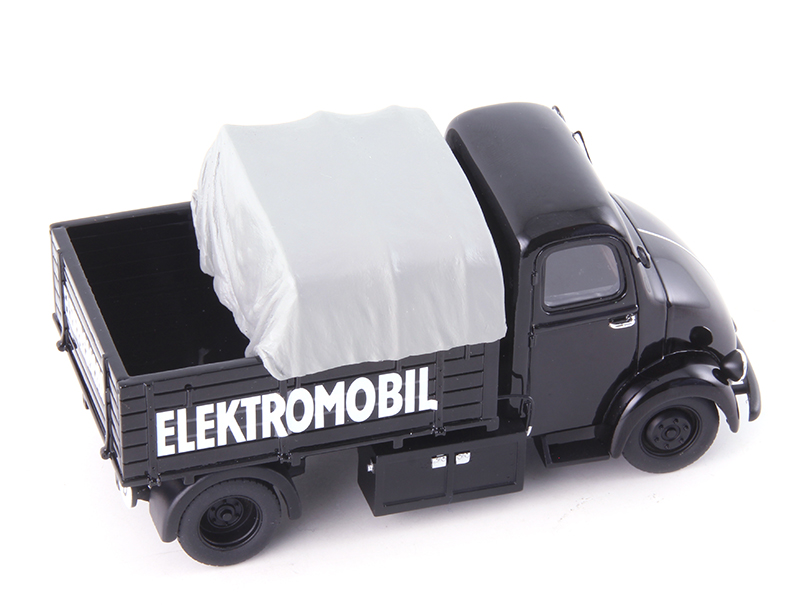 Skoda Elektromobil 1944 schwarz 1:43 Elektro Mobilität