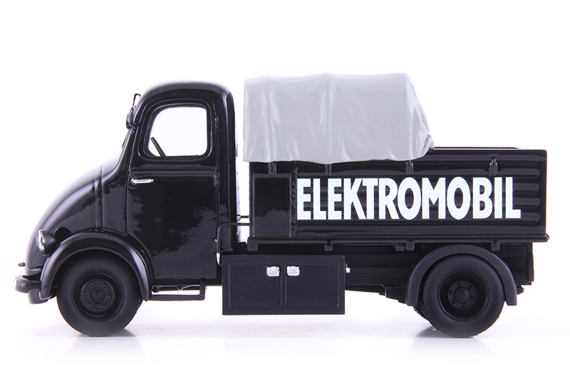 Skoda Elektromobil 1944 schwarz 1:43 Elektro Mobilität