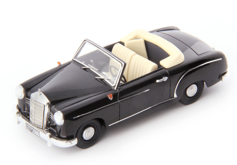 Mercedes Benz 180 Cabrio Prototyp 1953 schwarz 1:43