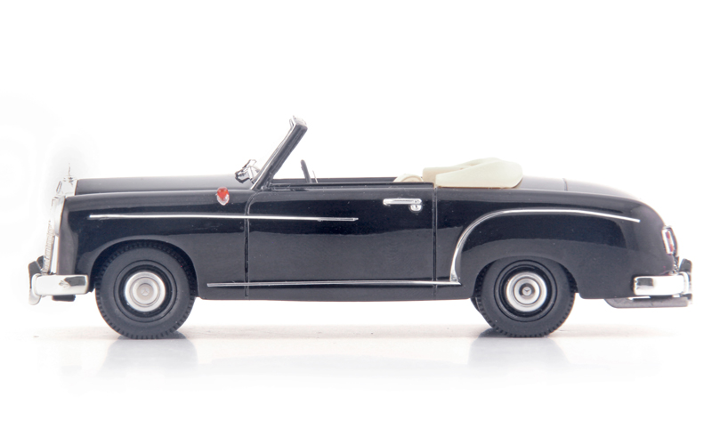 Mercedes Benz 180 Cabrio Prototyp 1953 schwarz 1:43