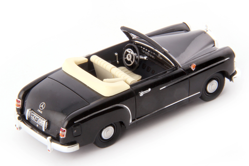 Mercedes Benz 180 Cabrio Prototyp 1953 schwarz 1:43